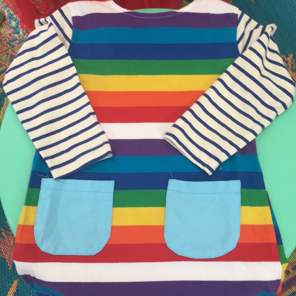 Rainbow tunic
